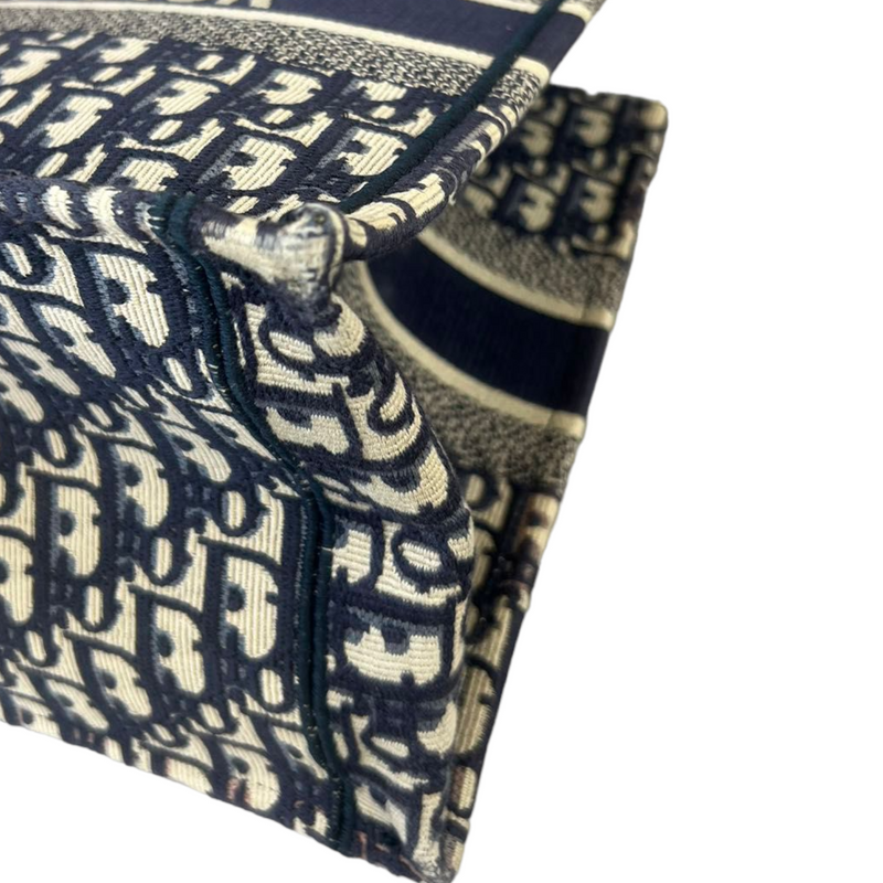 Oblique Book Tote Small Multicolor