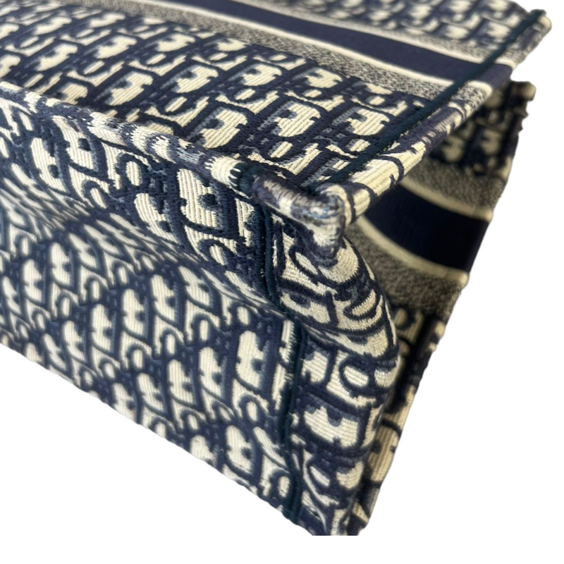 Oblique Book Tote Small Multicolor