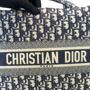 Oblique Book Tote Small Multicolor