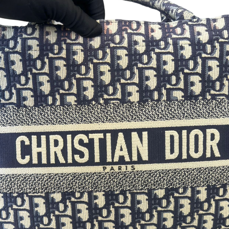 Oblique Book Tote Small Multicolor