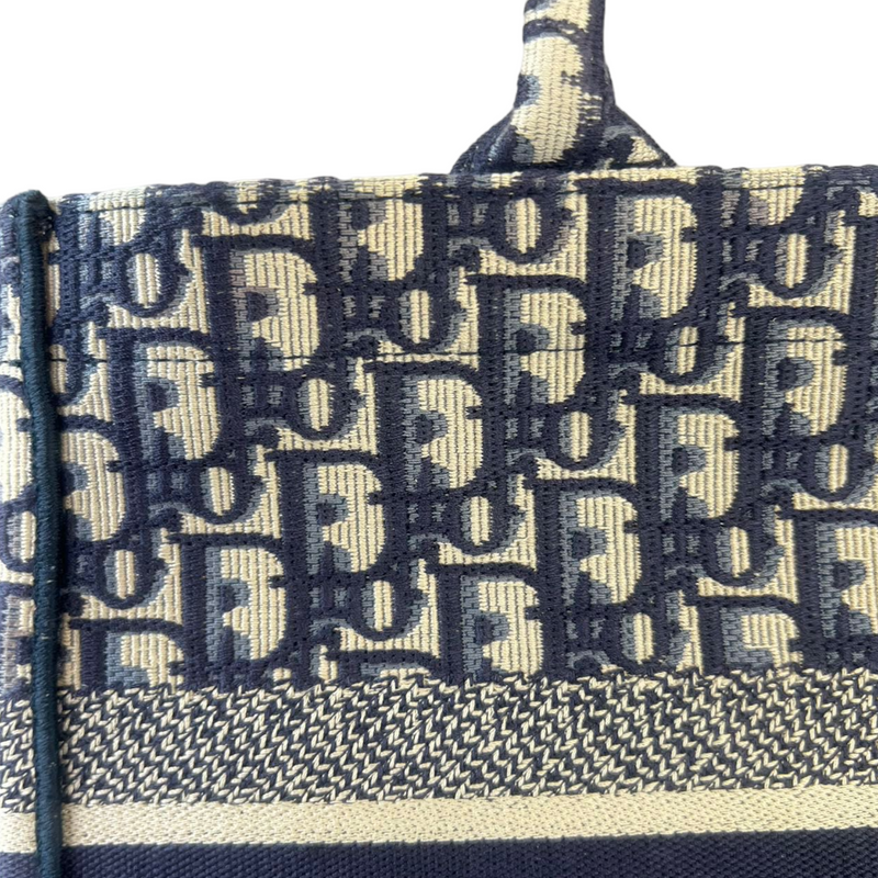 Oblique Book Tote Small Multicolor