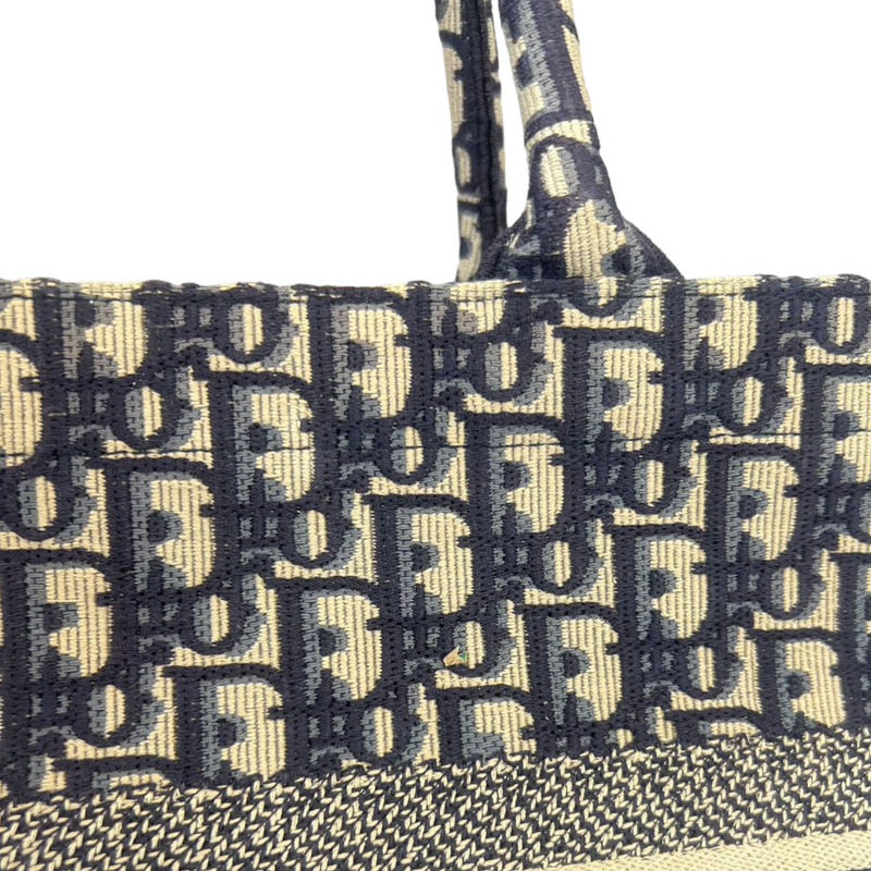 Oblique Book Tote Small Multicolor