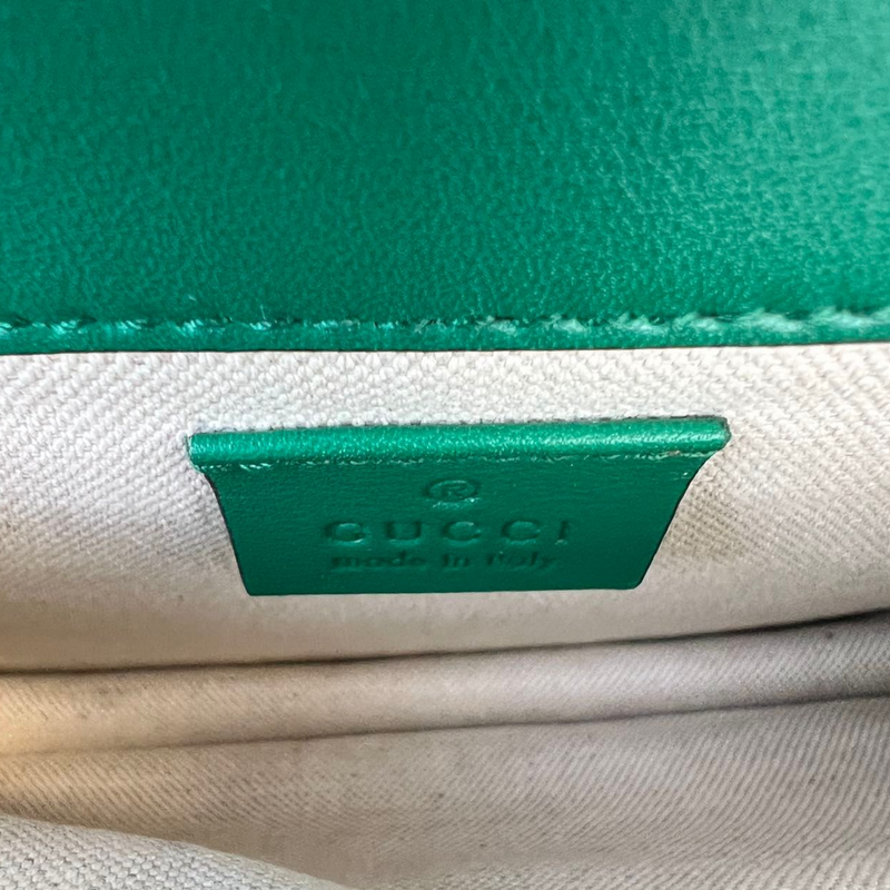 Dionysus Small Python Green White GHW