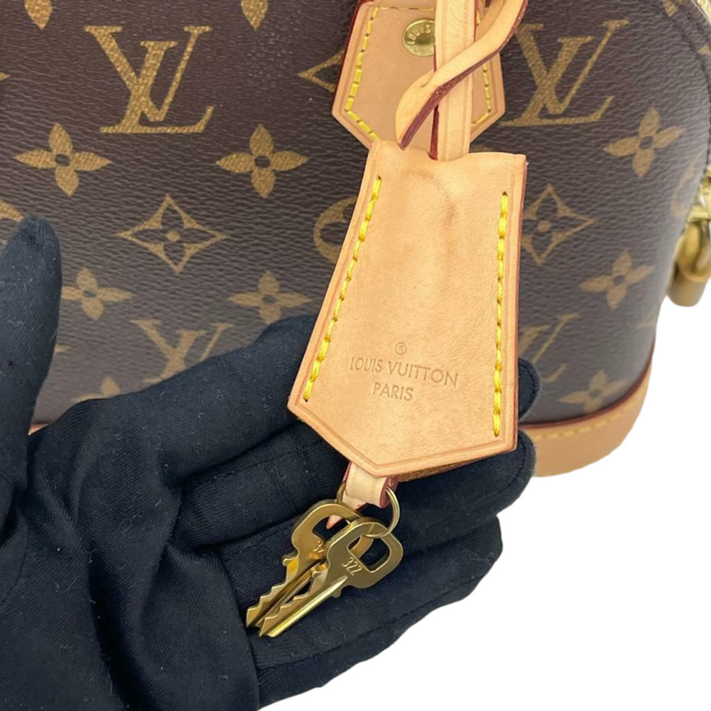 Louis Vuitton Alma BB Monogram Canvas GHW