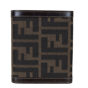 Monogram Zucca Compact Wallet Brown