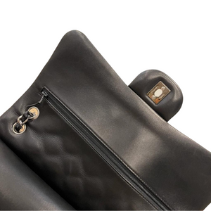 Jumbo Classic Flap Patent Black SHW