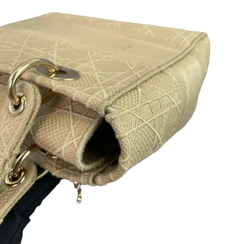Lady Dior Medium Beige GHW