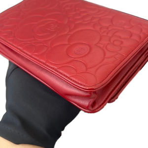 Camellia Wallet on Chain Red SHW