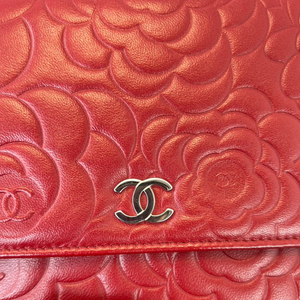 Camellia Wallet on Chain Red SHW