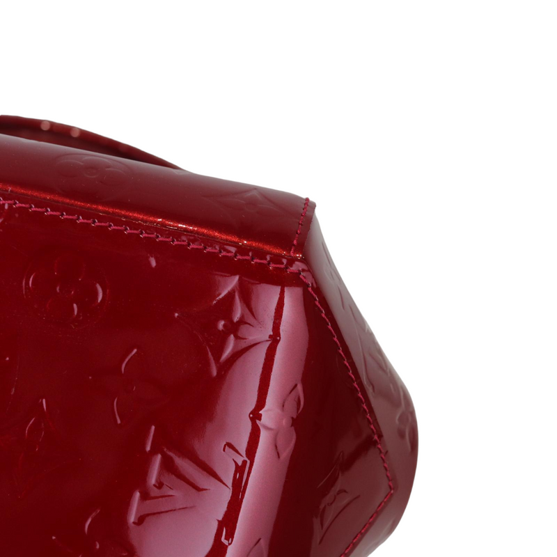 LOUIS VUITTON Handbag M91493 Sherwood PM Monogram Vernis wine-red Women Used