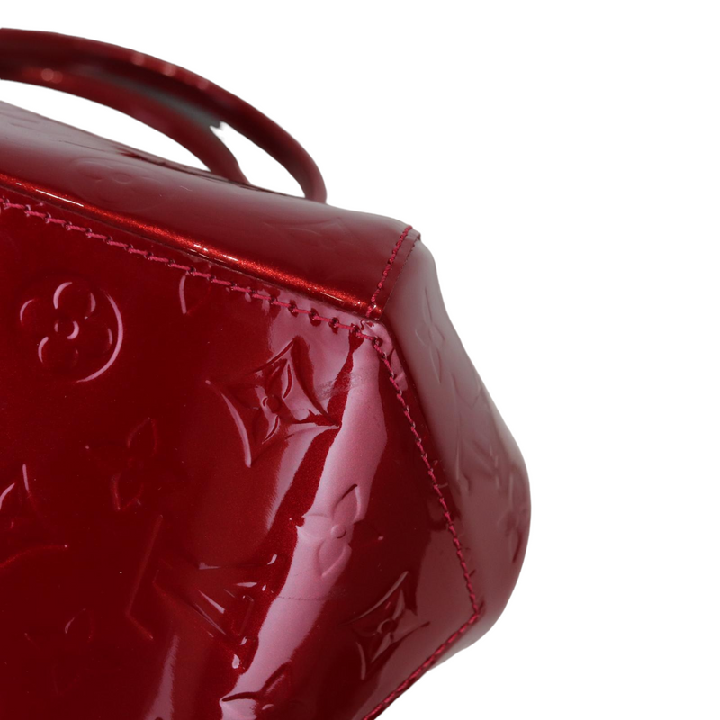 Pre-Owned Louis Vuitton 2011 Monogram Vernis Red Patent Leather