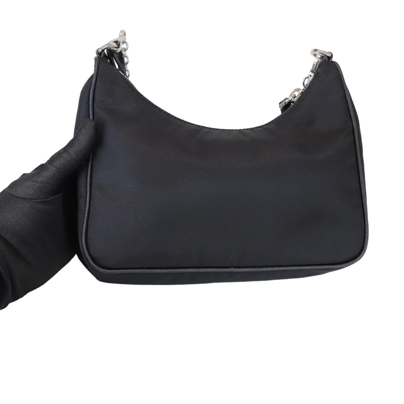 Unboxing Prada Re-Edition Boston Bag Tessuto with Saffiano Leather