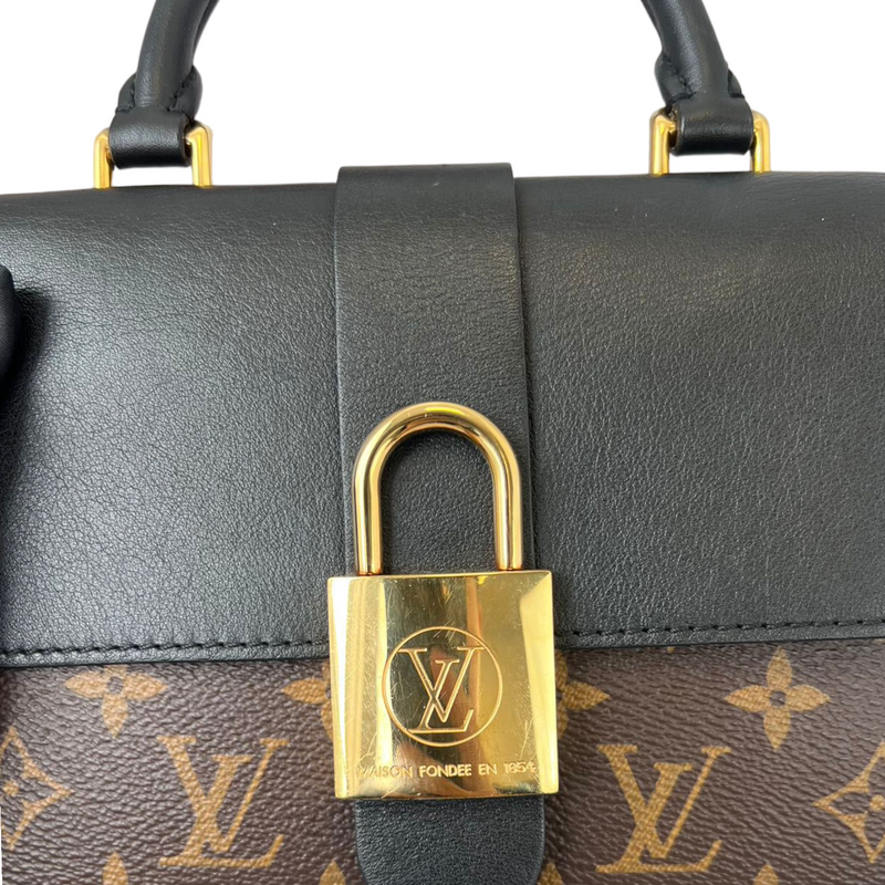 Louis Vuitton Locky BB Flap Bag Monogram Black GHW. Original