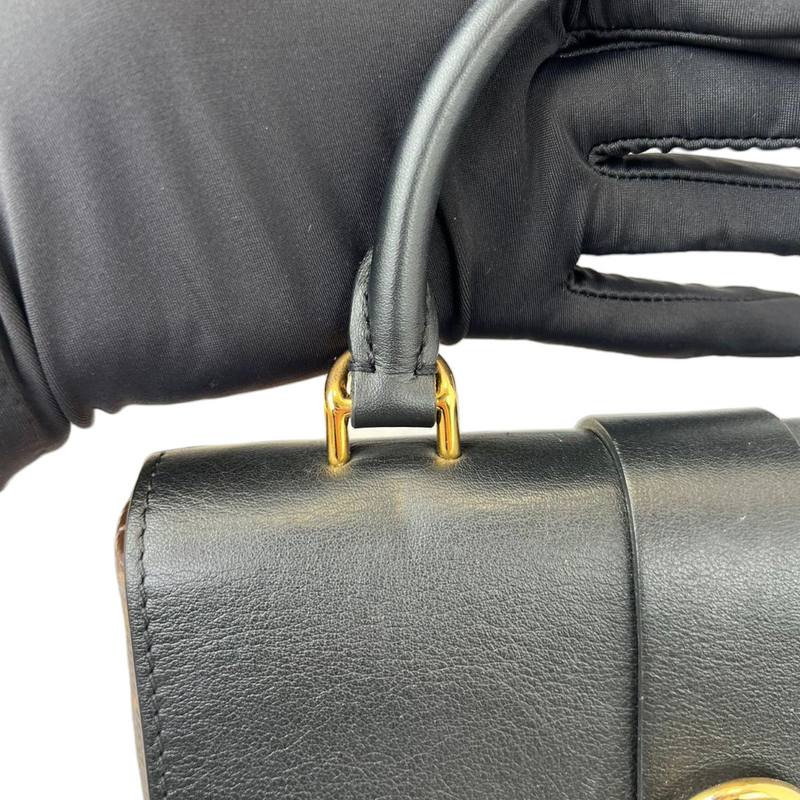 Monogram Locky BB Black GHW