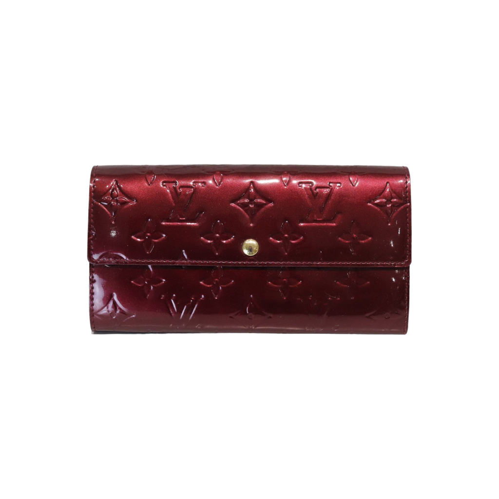 Sarah Wallet Purple Vernis GHW