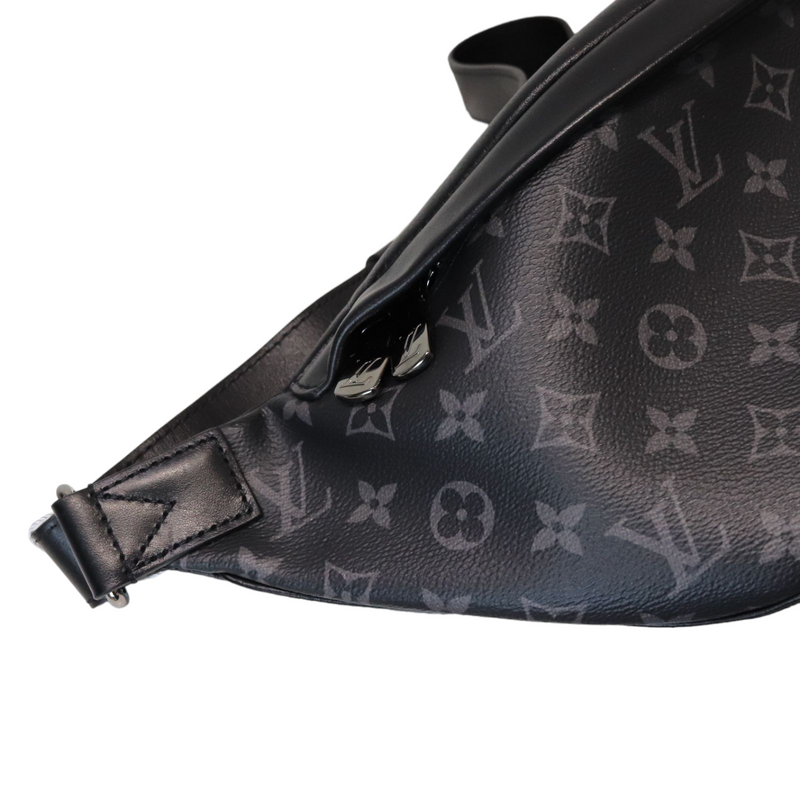 Louis Vuitton Discovery Bumbag Monogram Eclipse Canvas Black