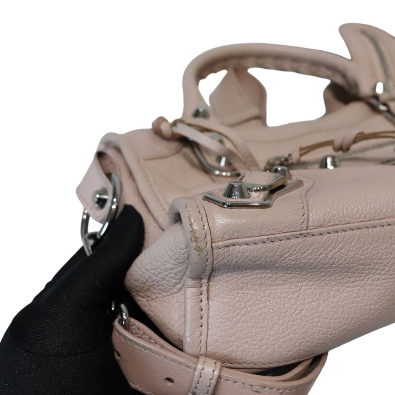 Balenciaga Neo Classic City Bag Mini Python Print Multicolor in Leather  with Silver-tone - US