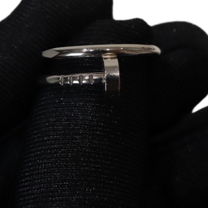 Juste Un Clou Ring Small Model 18k White Gold Size 48