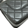 Small Trendy CC Dual Handle Flap Grey RHW