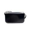 Triomphe Shiny Calfskin Shoulder Bag Black GHW