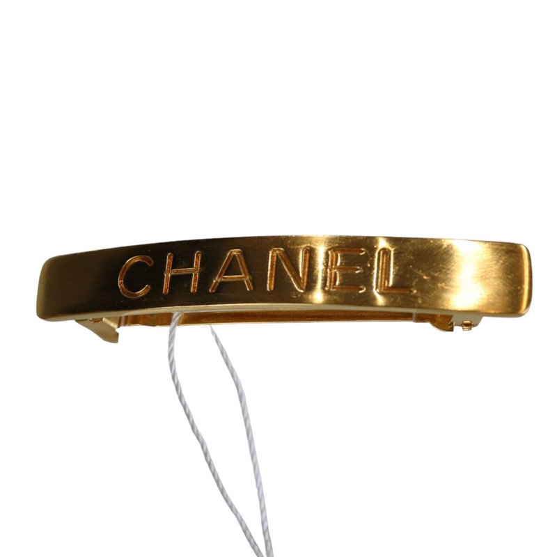 Chanel Hair Clip ABA570 B10721 NN527, Gold, One Size