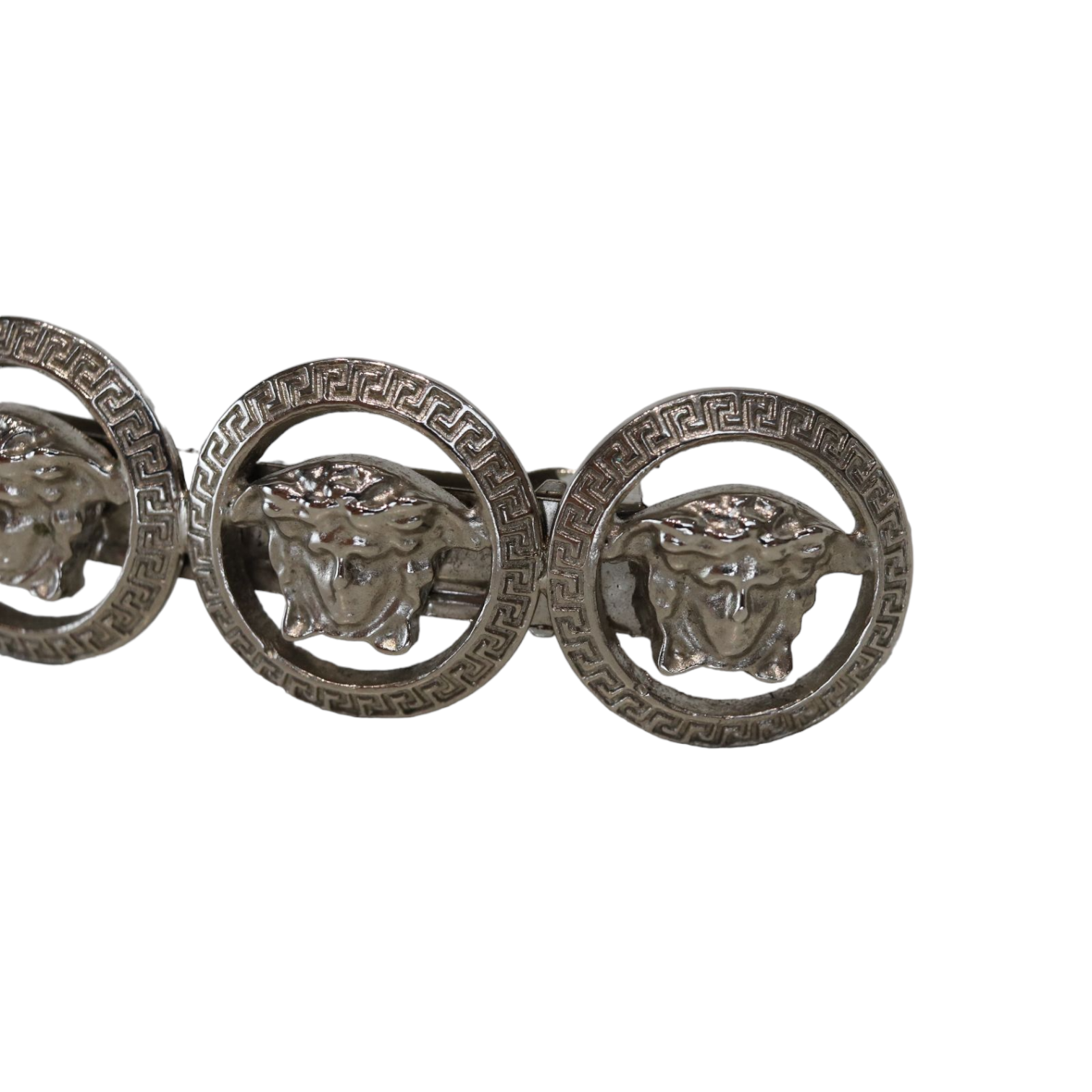 Versace Silver Hair Clip – Bag Religion