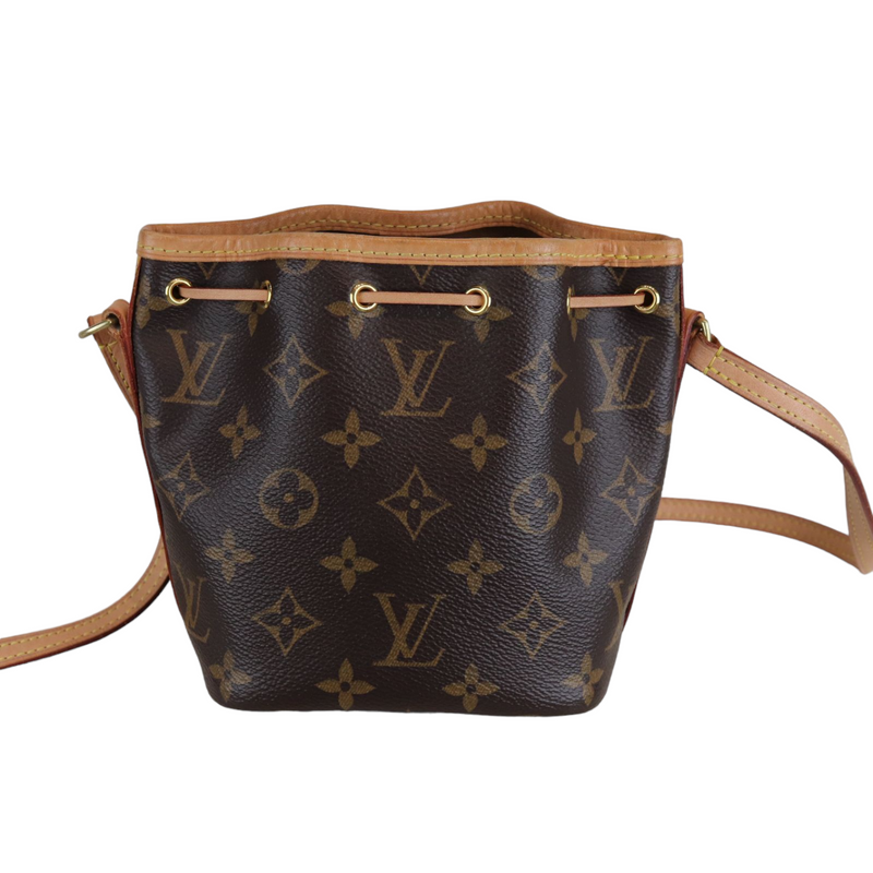 Louis Vuitton Nano Noe Light Beige in Grained Cowhide Leather with  Gold-tone - US