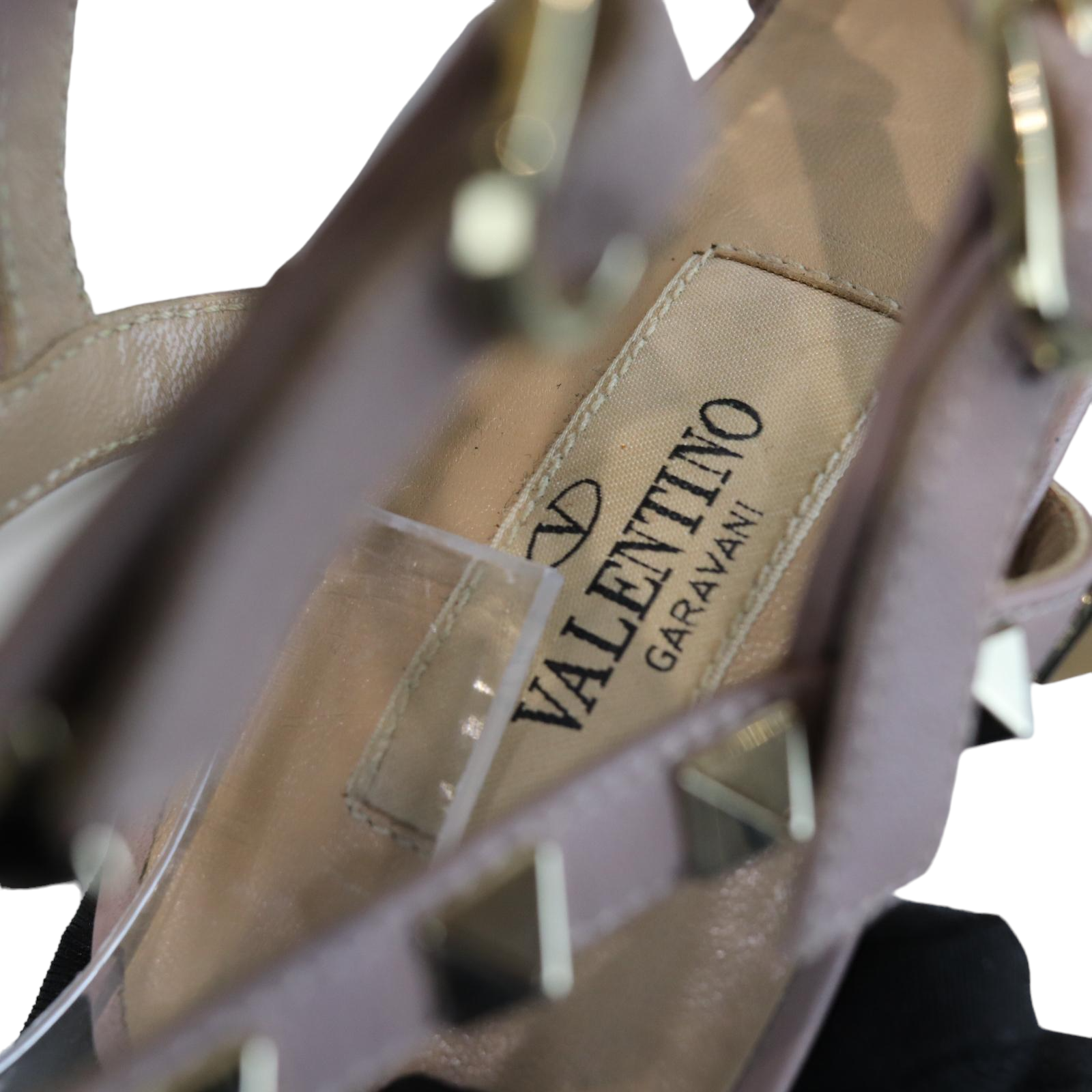 Valentino Rockstud Ankle Strap 85mm Size 37.5 – Bag Religion