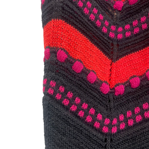 Women Scarf Red and Black