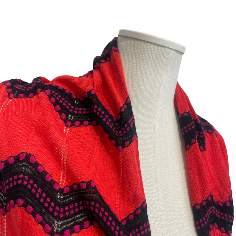 Women Scarf Red and Black