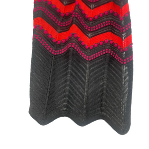 Women Scarf Red and Black