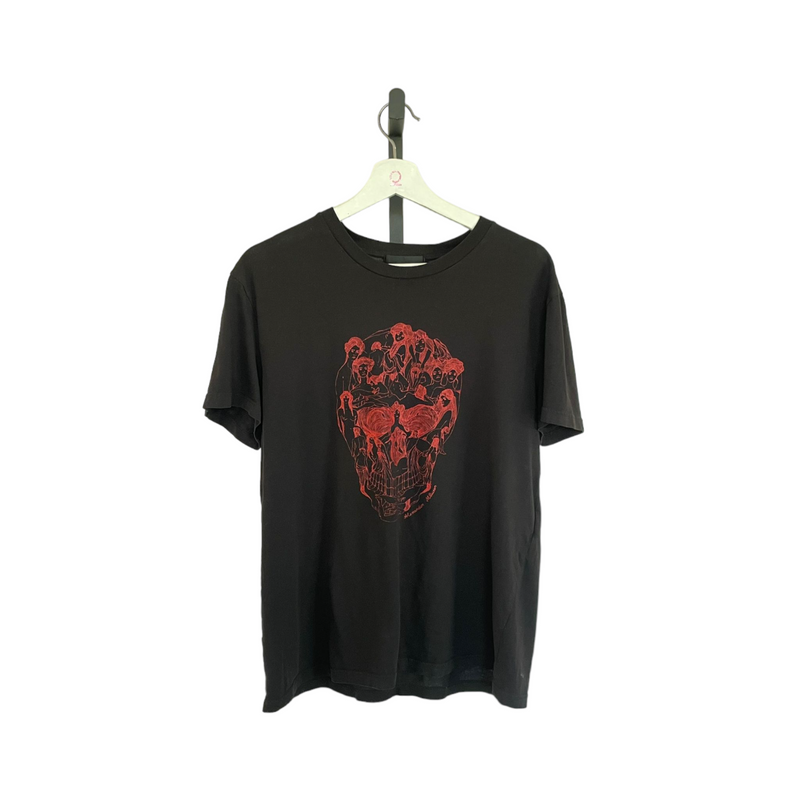 Black Ivy Skull T-Shirt Large