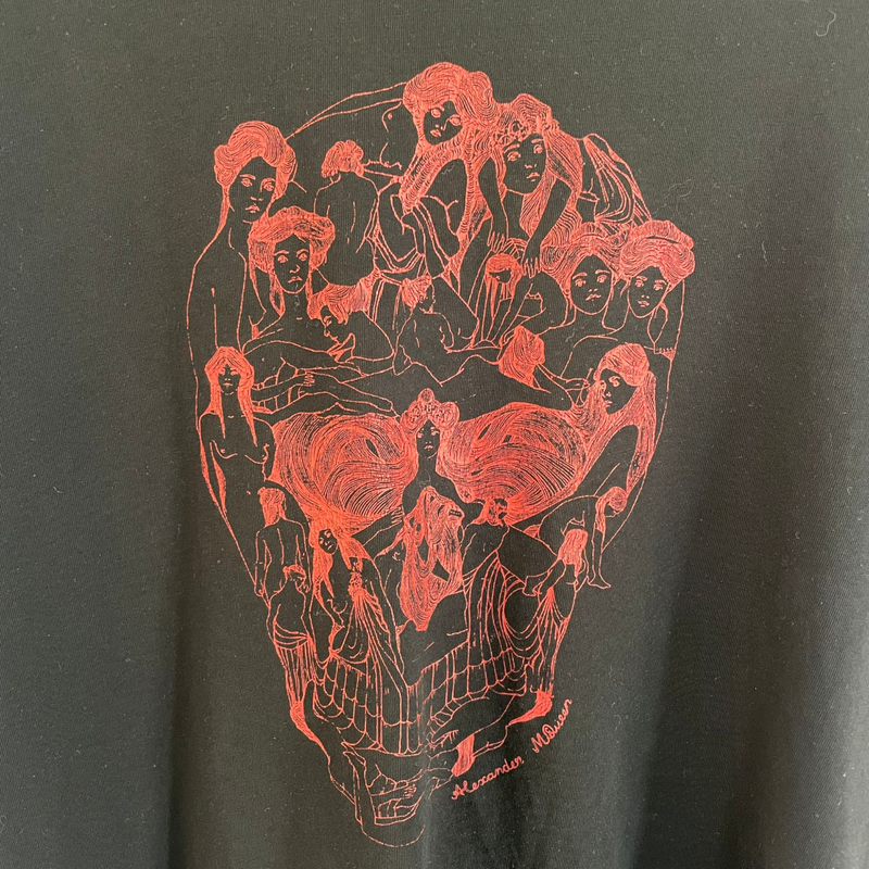 Black Ivy Skull T-Shirt Large