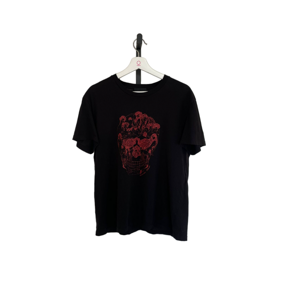 Black Ivy Skull T-Shirt Large