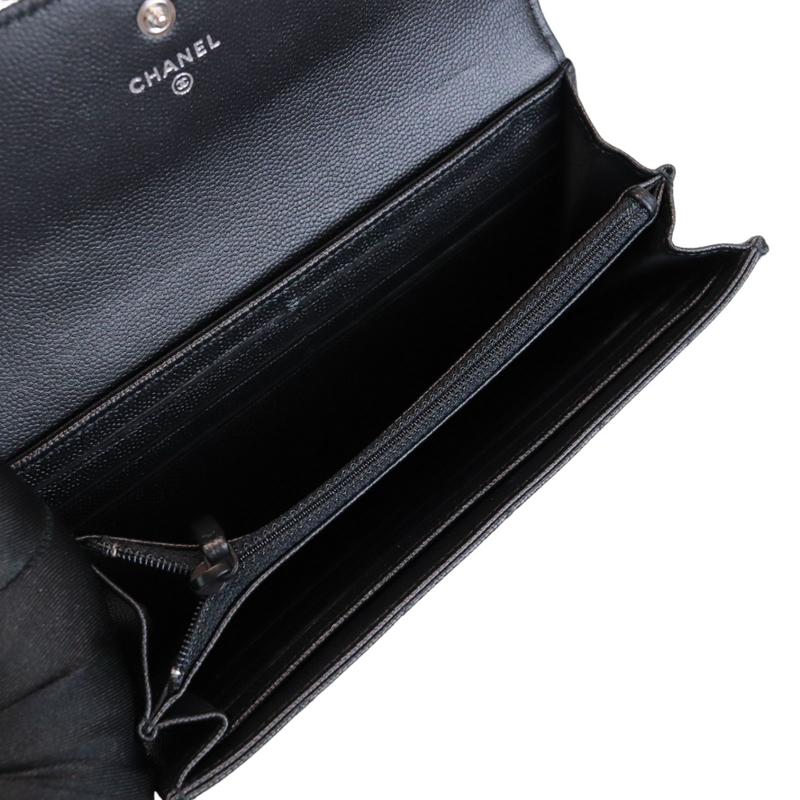 chanel black cloth bag