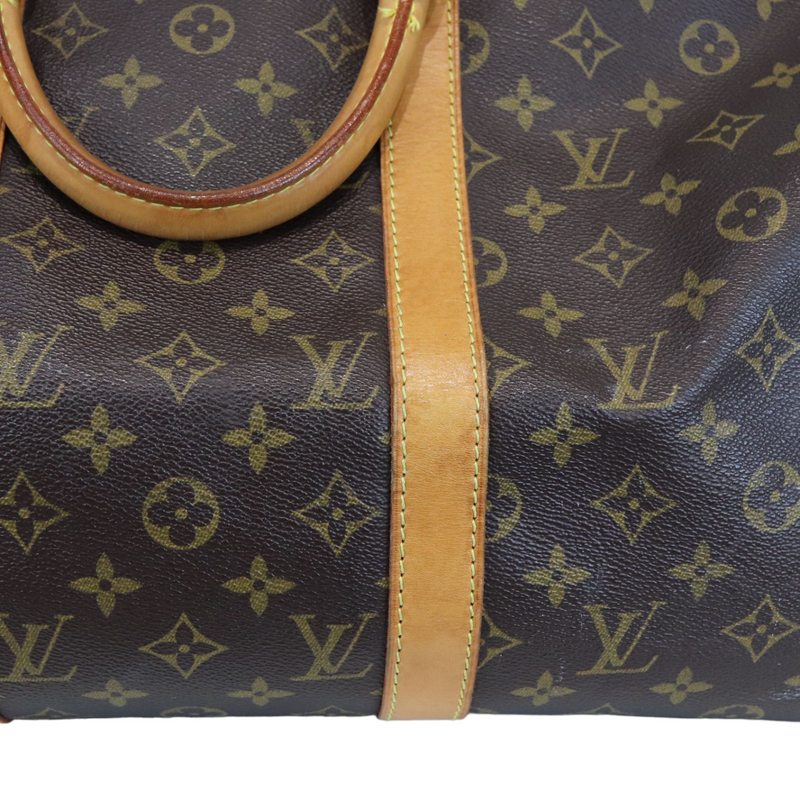 Louis Vuitton Vintage Monogram Canvas Keepall 50 Duffle Bag in 2023