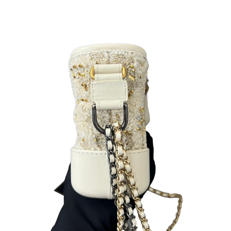 Chanel's Gabrielle Croc-Embossed Bag With Signature Strap