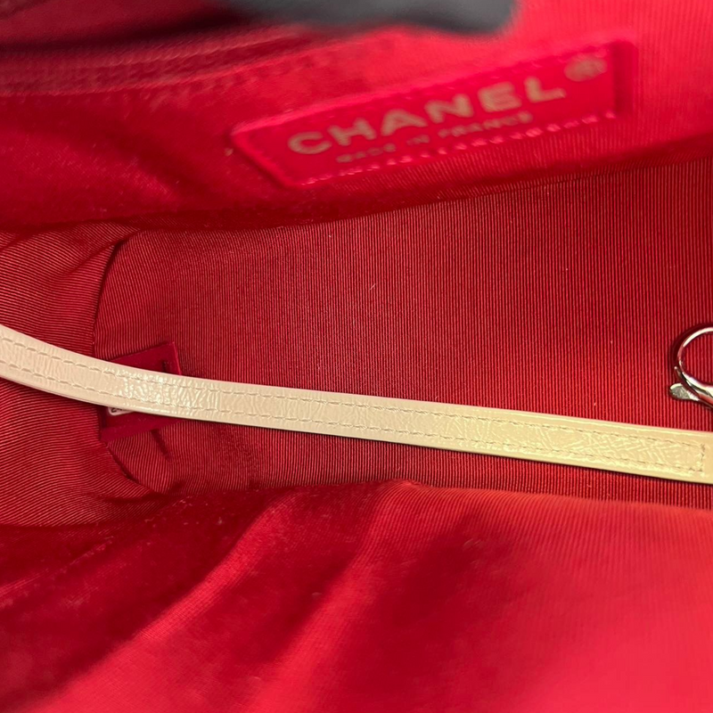 vintage chanel red bag