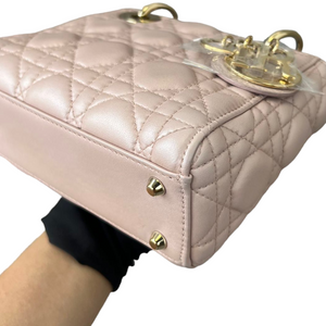 Mini Lady Dior in Baby Pearly Pink LGHW