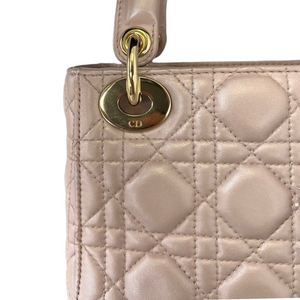 Mini Lady Dior in Baby Pearly Pink LGHW