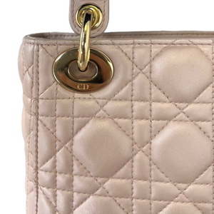 Mini Lady Dior in Baby Pearly Pink LGHW