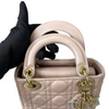 Mini Lady Dior in Baby Pearly Pink LGHW