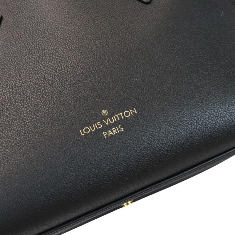 Calfskin Monogram Tufting On My Side Black