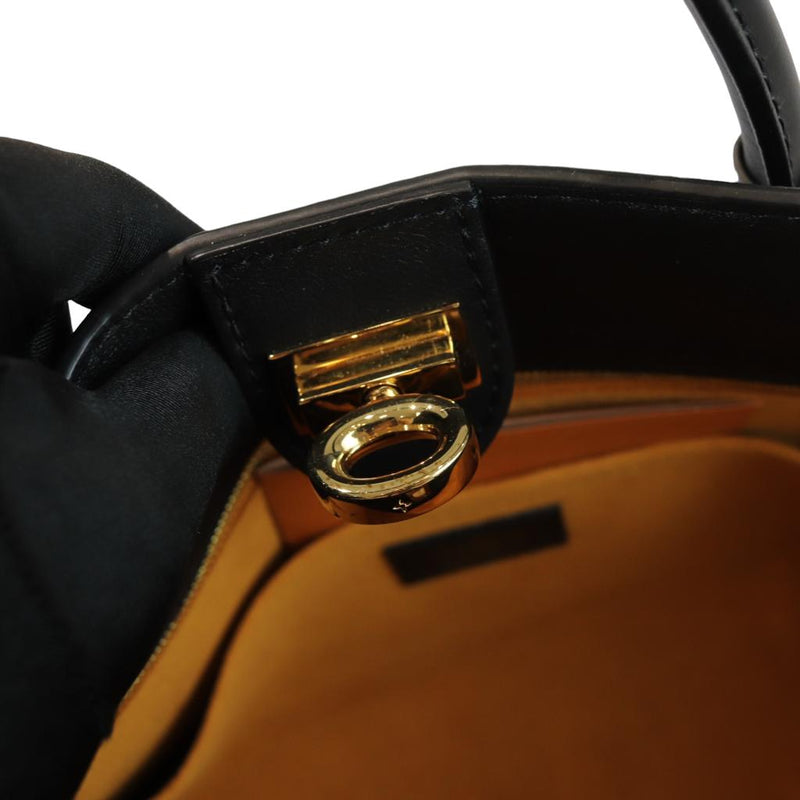 Calfskin Monogram Tufting On My Side Black