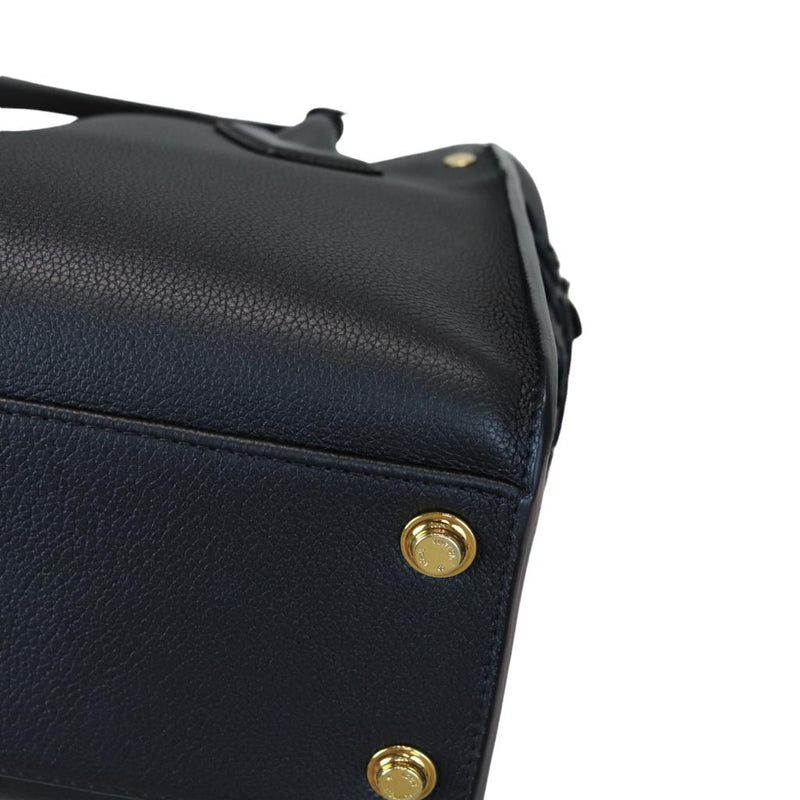Calfskin Monogram Tufting On My Side Black