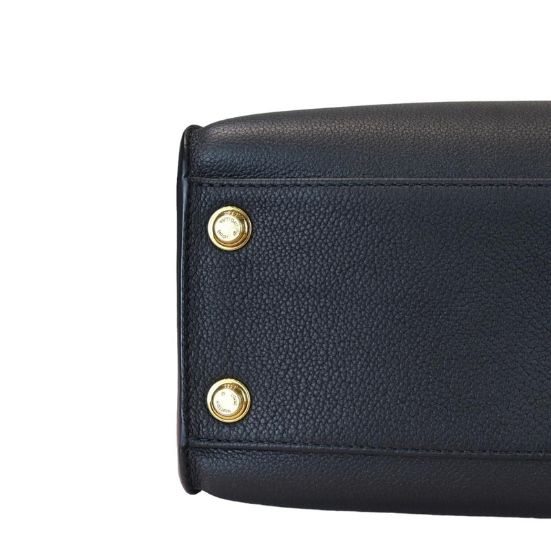 Calfskin Monogram Tufting On My Side Black