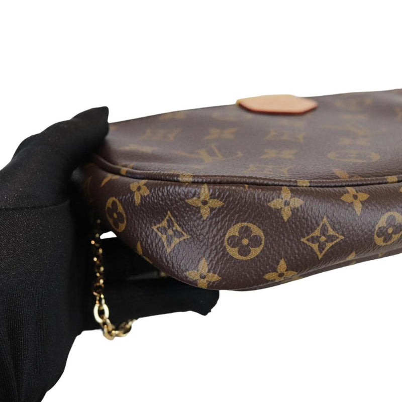 Louis Vuitton, Bags, Louis Vuitton Auth Louise Pm Epi Leather Shoulder  Clutch Handbag Pochette Strap