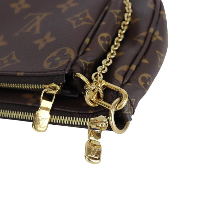 Louis Vuitton Lock Chain Bag, Black Louis Vuitton Monogram Puffer A4 Pouch  Bag