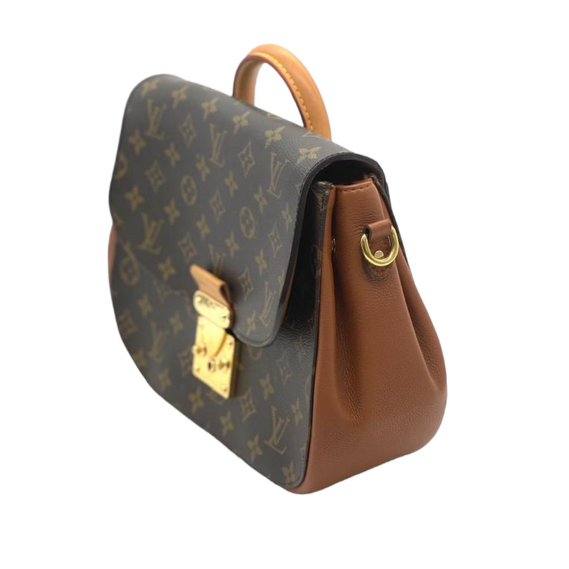 Louis Vuitton Monogram V Tote MM Bordeaux Noir