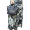Drummed Leather Nano Luggage Black GHW